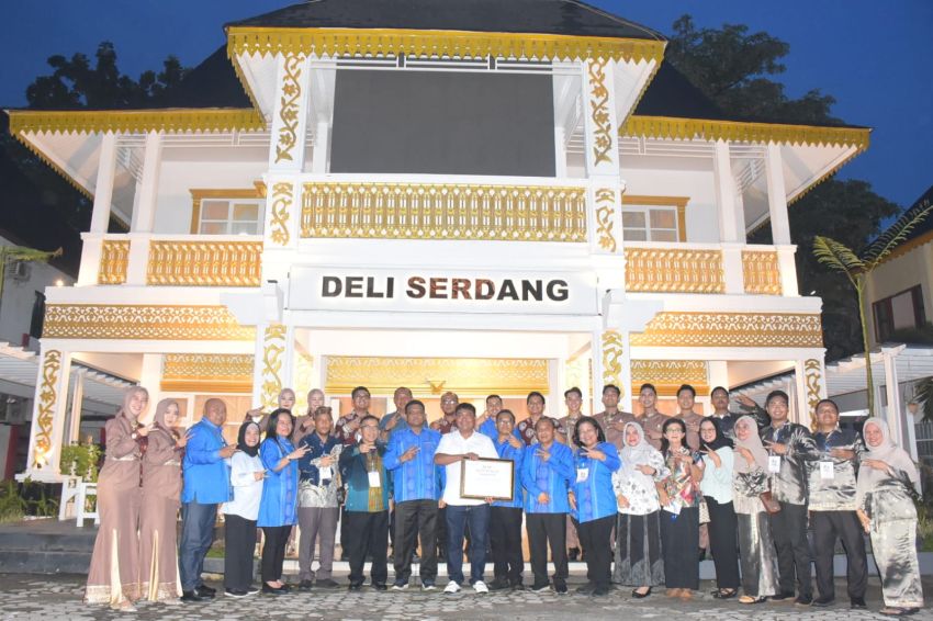 Paviliun Deli Serdang Raih Terbaik I PRSU ke-50