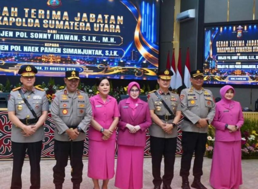Brigjen Pol Naek Pamen Simanjuntak Resmi Jabat Wakapolda Sumut