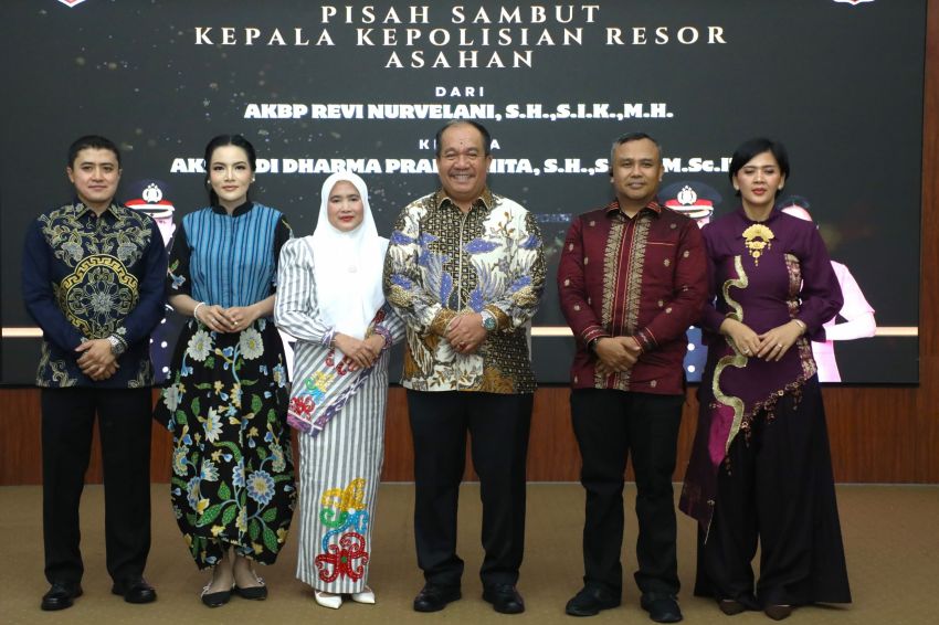 Pisah Sambut Kapolres Asahan, Jejak Dedikasi AKBP Revi Nurvelani dan Harapan Baru di Pundak AKBP Adi Dharma Pramudhita