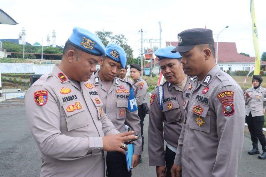 Propam Polres Tapsel Tegas! Anggota Diingatkan Jauhi Judi Online dan Pinjol Ilegal