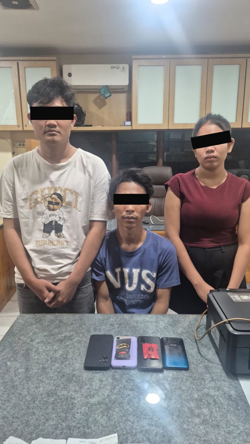 Polisi Gerebek Kafe Penjualan Pod Getar, 3 Remaja Diringkus di Jalan Darusalam Medan