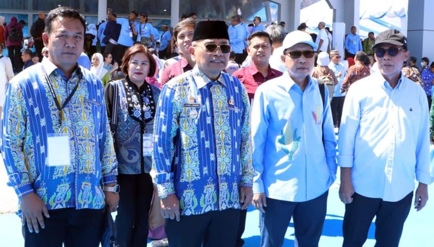 Hadiri PENAS Petani Nelayan XVII Tahun 2026, Bupati Simalungun Disambut Gubernur Gorontalo.