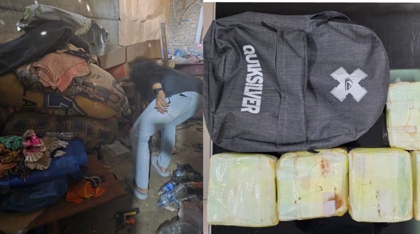 TIM Gabungan Satresnarkoba dan Polsek Medan Baru Gerebek Gudang Penyimpanan 5 Kg Sabu Jaringan Cina - Malaysia - Indonesia
