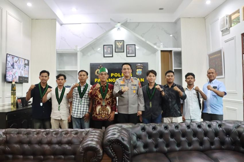 Kapolres Padangsidimpuan AKBP Noval Desky Buka Ruang Aspirasi Mahasiswa, HMI Diajak Bersama Ciptakan Kota Kondusif