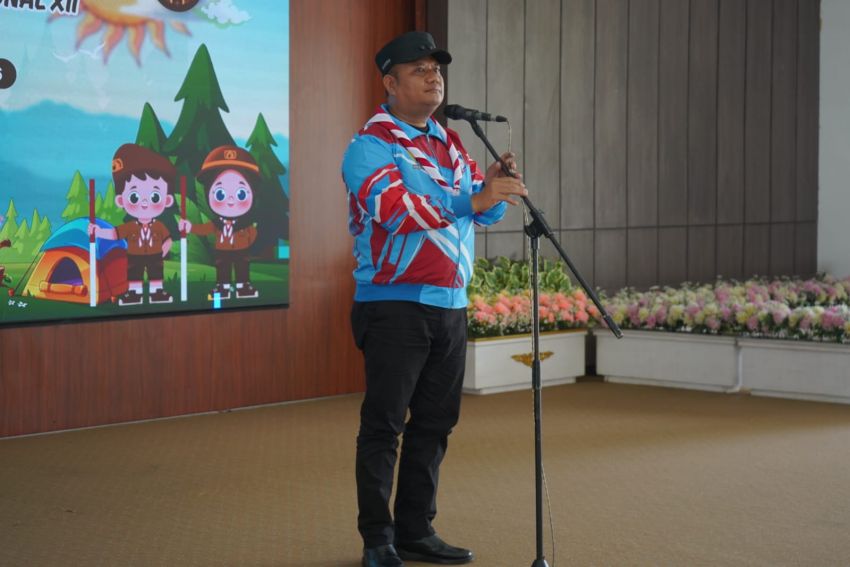 Wakil Bupati Asahan Lepas Kontingen Jamnas XII : Kuota Bertambah Dua Kali Lipat, Harumkan Nama Daerah di Cibubur