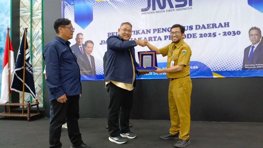 Teguh Santosa Lantik Pengurus JMSI DKI Jakarta, Tekankan Organisasi Solid dan Pers sebagai Pencerah Bangsa