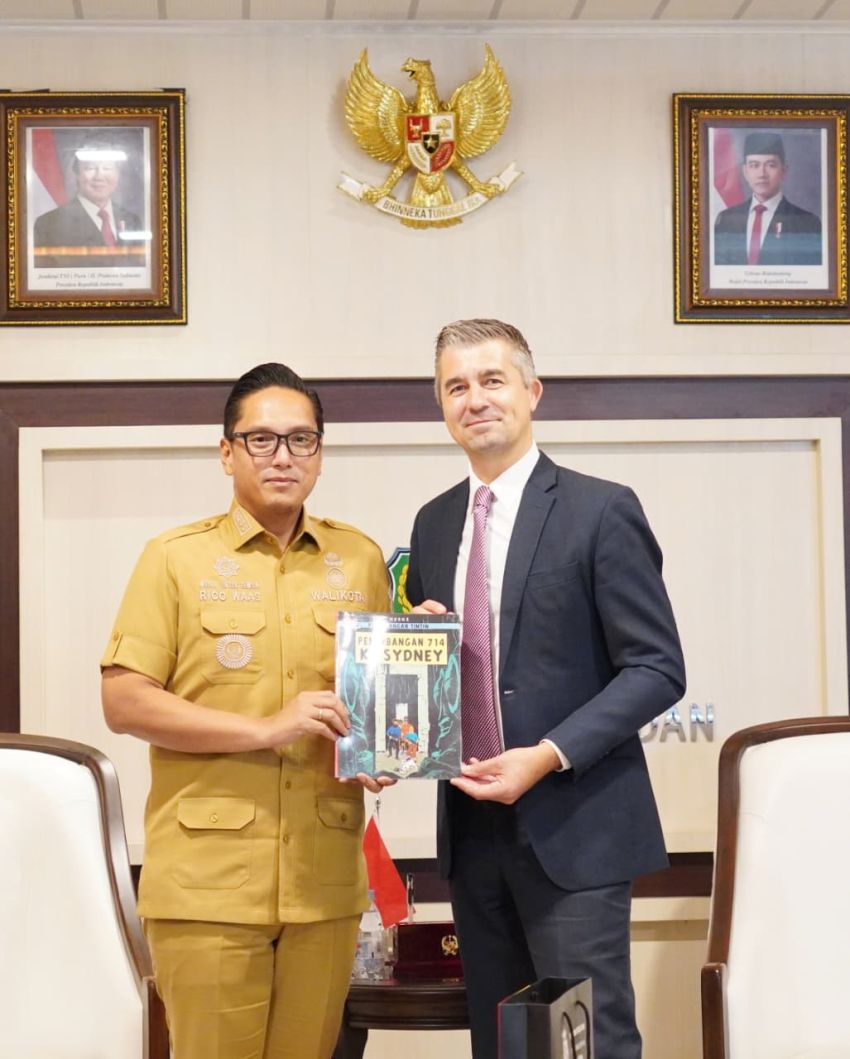 Perkuat Pintu Gerbang Internasional di Sumatra, Wali Kota Medan dan Dubes Belgia Gagas Kerja Sama Strategis