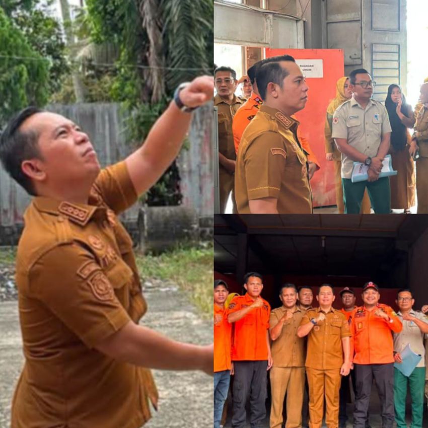 Musim Kemarau, Bupati Palas Tekankan BPBD Siaga 24 Jam dan Alat Berat Jangan Sampai Rusak