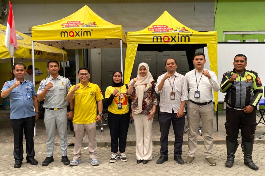 Maxim Medan Bekali Mitra Pengemudi dengan Edukasi Keselamatan, Kejahatan Siber, dan Anti Narkoba