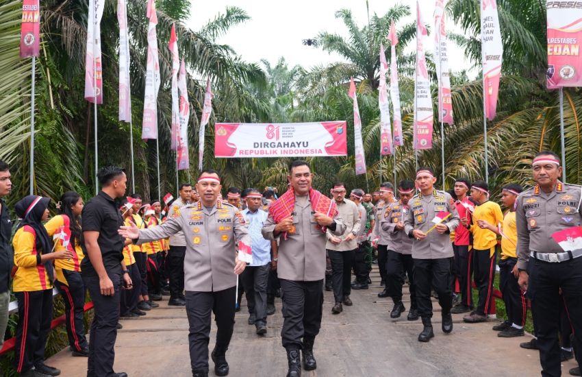 Polda Sumut Bangun dan Revitalisasi 75 Jembatan Merah Putih Presisi, Buka Akses Warga hingga Pelosok