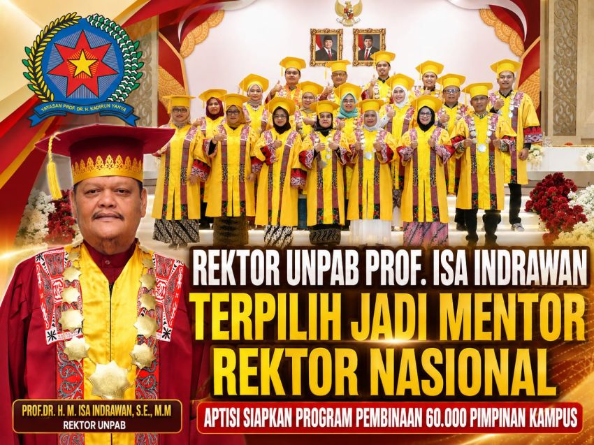 Rektor UNPAB Prof. Isa Indrawan Terpilih Jadi Mentor Rektor Nasional, APTISI Siapkan Program Pembinaan 60.000 Pimpinan Kampus