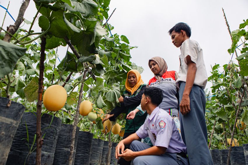 Wisata Petik Melon dan Re-Opening Kafe Inklusi, Pertamina Perkuat Pemulihan Mitra Binaan Pascabanjir