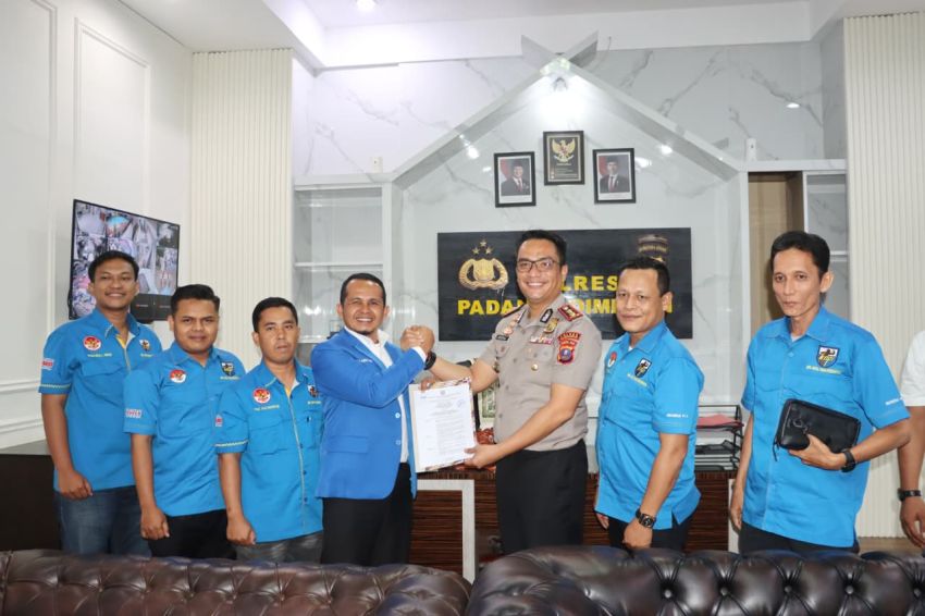 Audiensi DPD KNPI, Kapolres Padangsidimpuan AKBP Noval Nanusa Gegoh Desky Ajak Pemuda Jadi Mitra Strategis Kepolisian