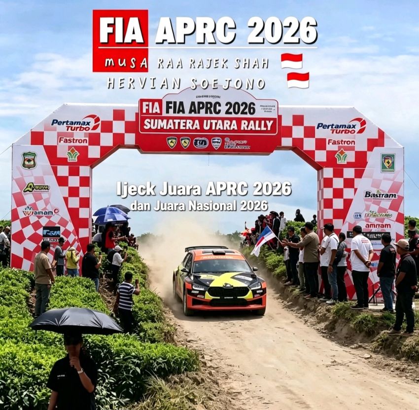 Ijeck Juara APRC 2026 dan Nasional Rally 2026, Torehkan Prestasi Gemilang di Tobasari