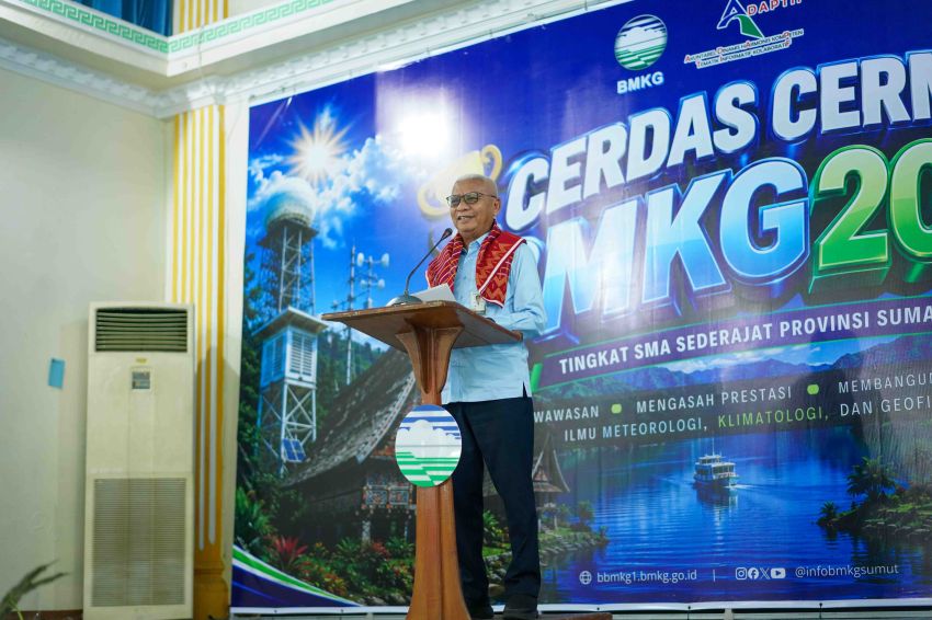 Pemprov Sumut Apresiasi BMKG Tingkatkan Literasi Kebencanaan Generasi Muda