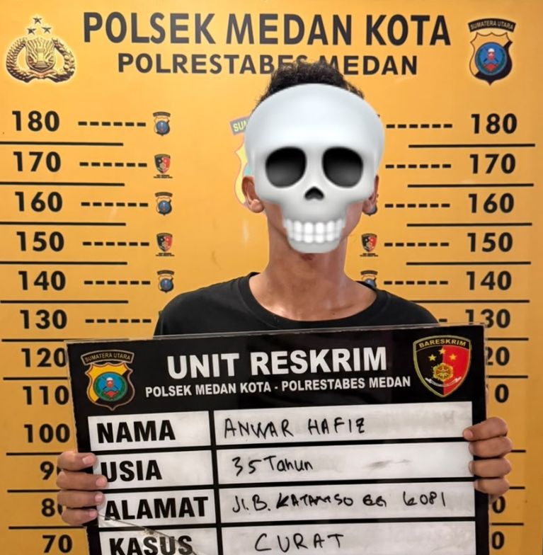 Polsek Medan Kota Tangkap Pelaku Bongkar Rumah
