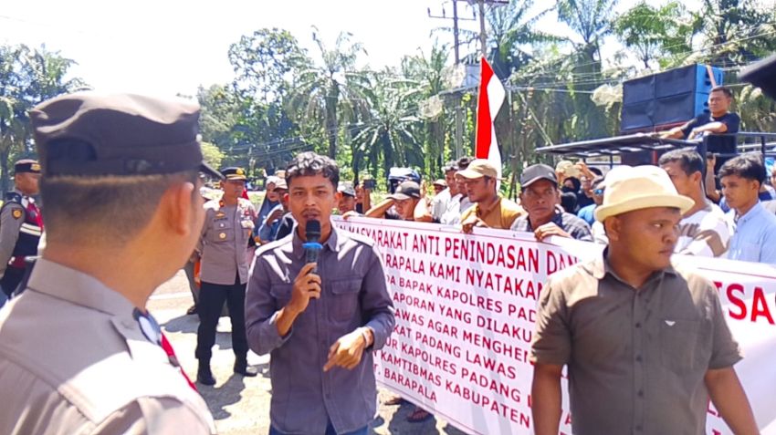 Soal Lahan 3.000 Hektare, Gerakan Masyarakat Anti Penindasan Desak PT Barapala Diperiksa