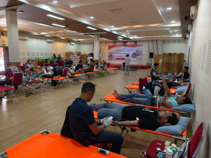 Inalum Kumpulkan 626 Kantong Darah Untuk Bantu Masyarakat