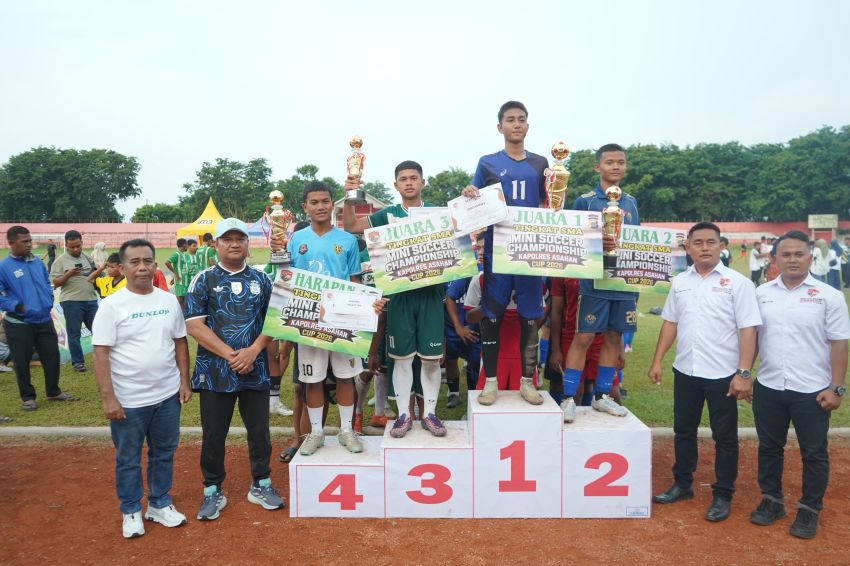 Wakil Bupati Asahan Dorong Pembinaan Talenta Muda Lewat Mini Soccer Championship Kapolres Asahan Cup 2026