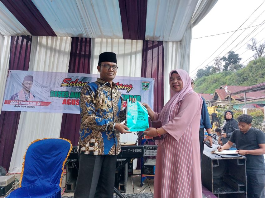 Agus Syahdeman Diminta Kawal Pembangunan hingga Kantor Nagari Sungai Gando