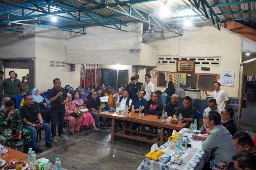 Malam Minggu Bersama Warga Medan Tembung, Rico Waas Serap Aspirasi