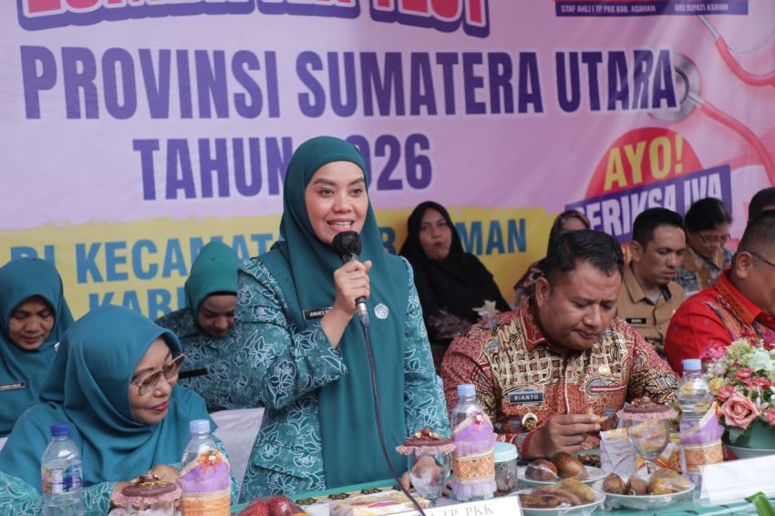 Evaluasi Lima Kategori Lomba TP PKK Sumatera Utara Sambangi Asahan : Bukan Sekadar Berlomba, Tapi Tingkatkan Kesejahteraan Keluarga