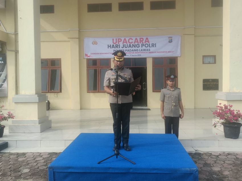 Hari Juang Polri 2026 di Padang Lawas: Kapolres Dodik Yuliyanto Tegaskan Semangat Pengabdian