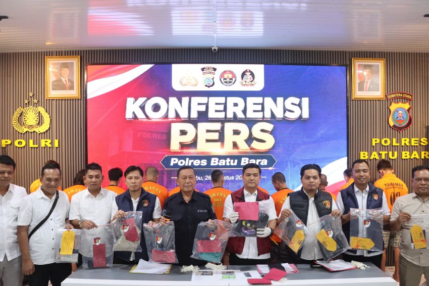 Dalam 40 Hari, Polres Batubara Ungkap 10 Kasus Curat-Curanmor