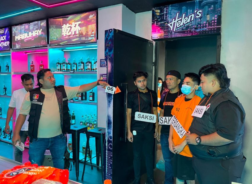 Gelar Pra Rekontruksi di Helen&rsquo;s Night Mart Polisi Temukan Fakta Baru Dibalik Peredaran Vape Narkoba