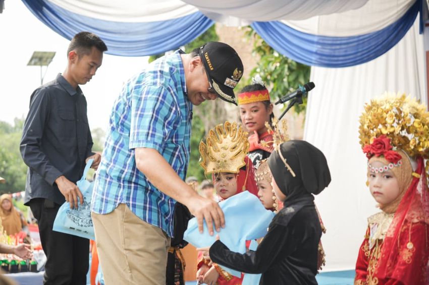 Jambore Anak TK/RA Bandar Khalipah Jadi Contoh Kolaborasi Desa