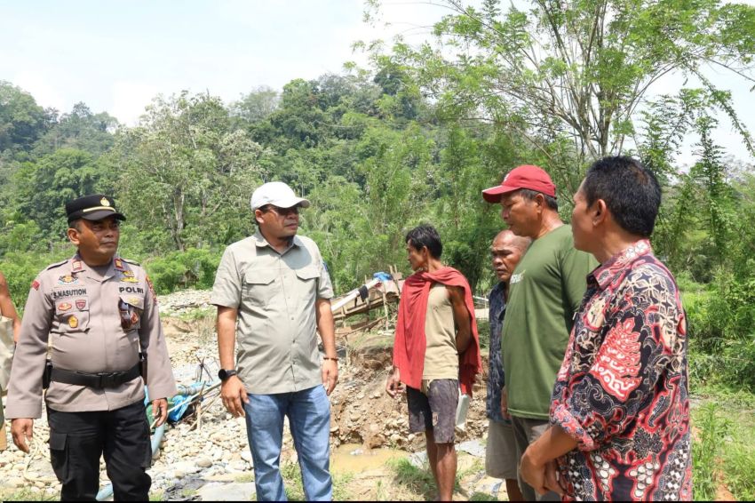 Satgas PETI Madina Mulai Bertindak, 3 Titik Tambang Ilegal Dong Feng Ditemukan