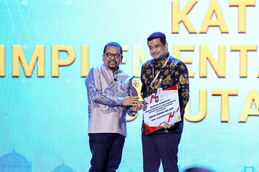 Terima Penghargaan dari Kemendagri, Bobby Nasution Komitmen Terus Hadirkan Hunian Layak dan Terjangkau bagi Masyarakat
