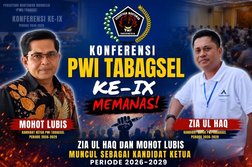 MANTAP....Mohot Lubis dan Zia Ul Haq Muncul sebagai Kandidat Ketua Periode 2026-2029 Di Konferensi PWI TABAGSEL