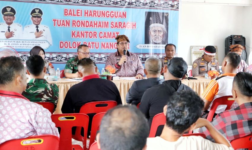 Maksimalkan Persiapan HUT RI ke-81, Pemkab Simalungun Gelar Rakor di Dolok Batu Nanggar