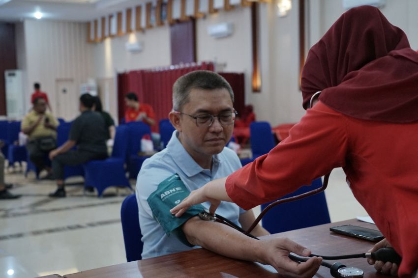 Dari Pekerja Untuk Sesama, HUT ke-27 Serikat Pekerja PLN Diisi Aksi Donor Darah