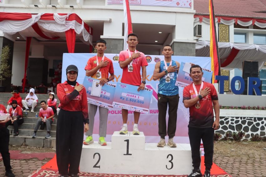 Sebanyak 1.360 Peserta, Semarakkan Road to Police Women Run 2026