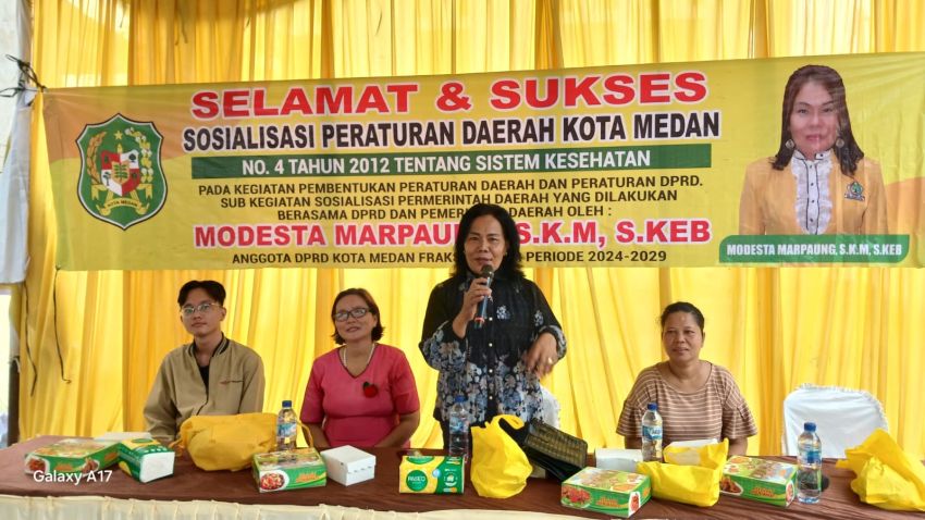 Kendati Berobat Gratis, Modesta Ajak Warga Tetap Peduli Jaga Kesehatan