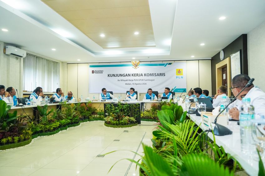 Komisaris PLN Tinjau Sistem Kelistrikan Sumbagut, Evaluasi Blackout Jadi Fokus Utama