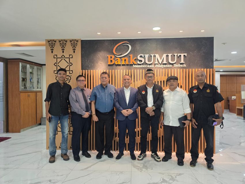 Ketum PB Pendawa Indonesia Bangun Kemitraan Strategis Bersama Dirut Bank Sumut