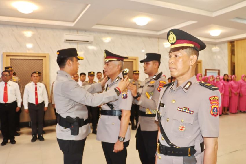 Kapolres Padangsidimpuan AKBP Noval Nanusa Pimpin Sertijab Kasat Samapta, AKP Yusup Resmi Gantikan AKP Irwan