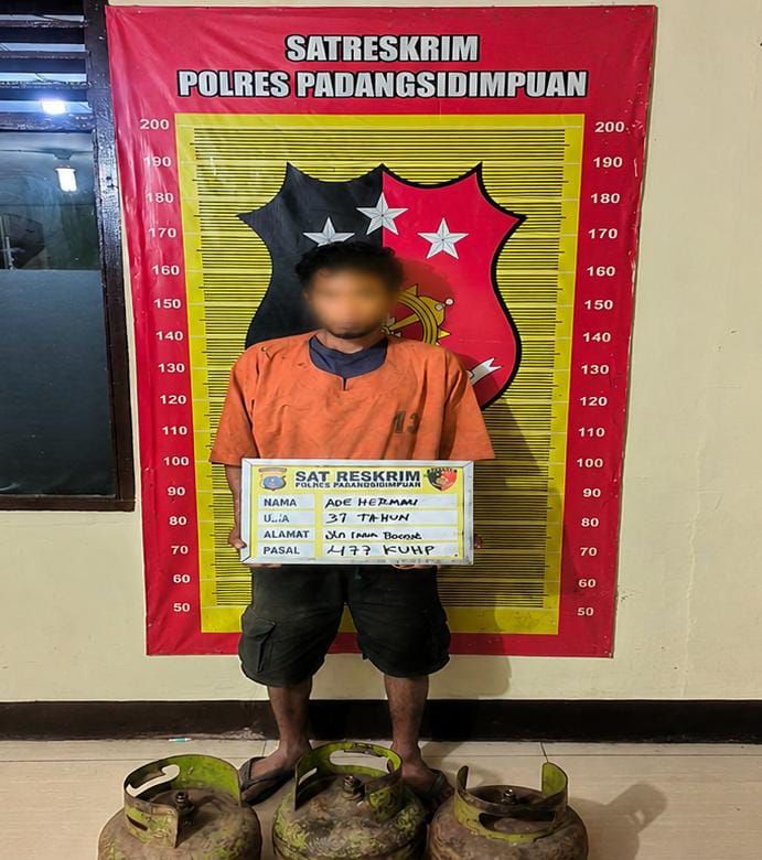 Bongkar Kasus Pencurian Toko di Imam Bonjol, Resmob Polres Padangsidimpuan Amankan AHP alias Paet
