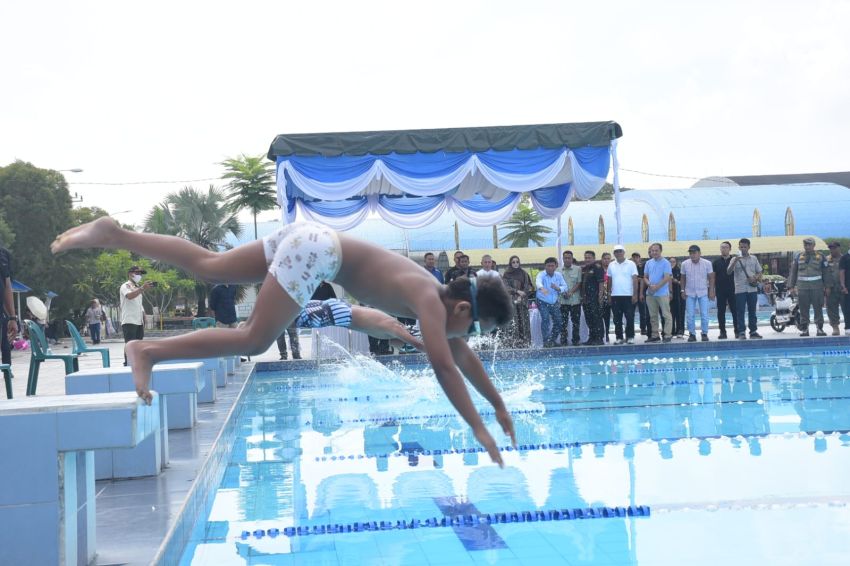 Gebyar Kemerdekaan, 240 Atlet Ikuti Pertandingan Cabor Renang