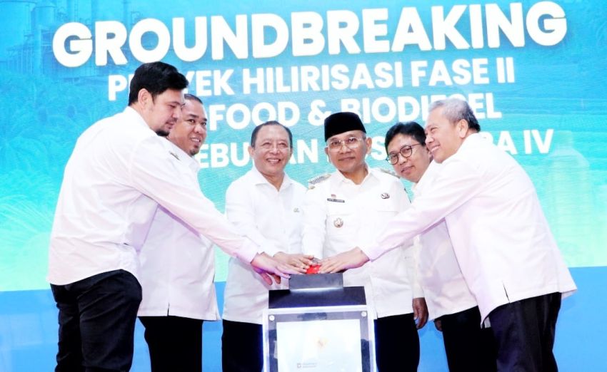 Hadiri Groundbreaking Hilirisasi PTPN IV di KEK Sei Mangkei, Bupati Simalungun: Langkah Strategis Dorong Ekonomi Daerah*