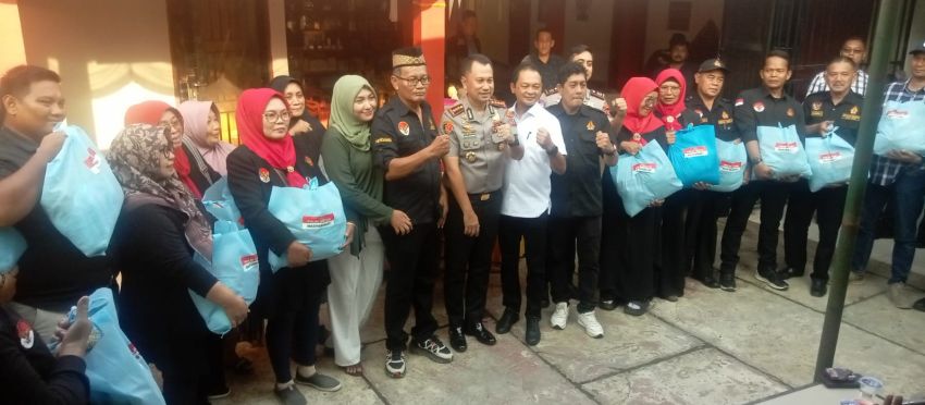 BANGUN SINERGITAS, DIR INTEL POLDA SUMUT SALURKAN SEMBAKO KE PB PENDAWA INDONESIA