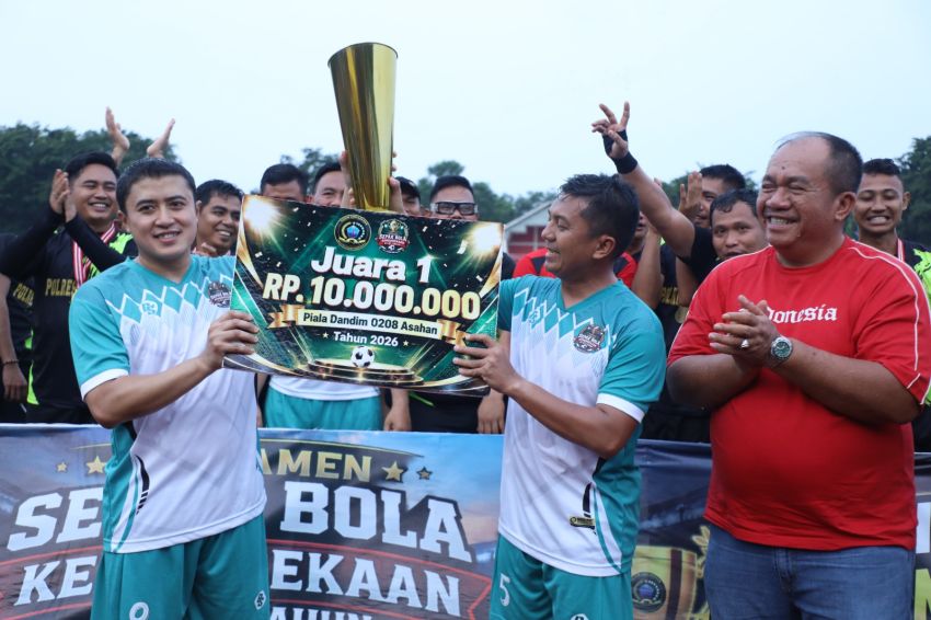 Piala Dandim 0208/Asahan Resmi Ditutup, Semangat Sportivitas dan Persatuan Menjadi Hadiah Terbesar