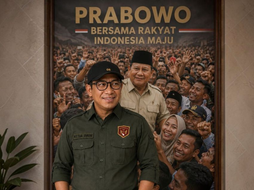 *KETUM GARDA MUDA PRABOWO / GARUDA 08 SYAMSUL RIZAL : MENGAWAL PRESIDEN PRABOWO SAMA HALNYA MENGAWAL UUD 1945*