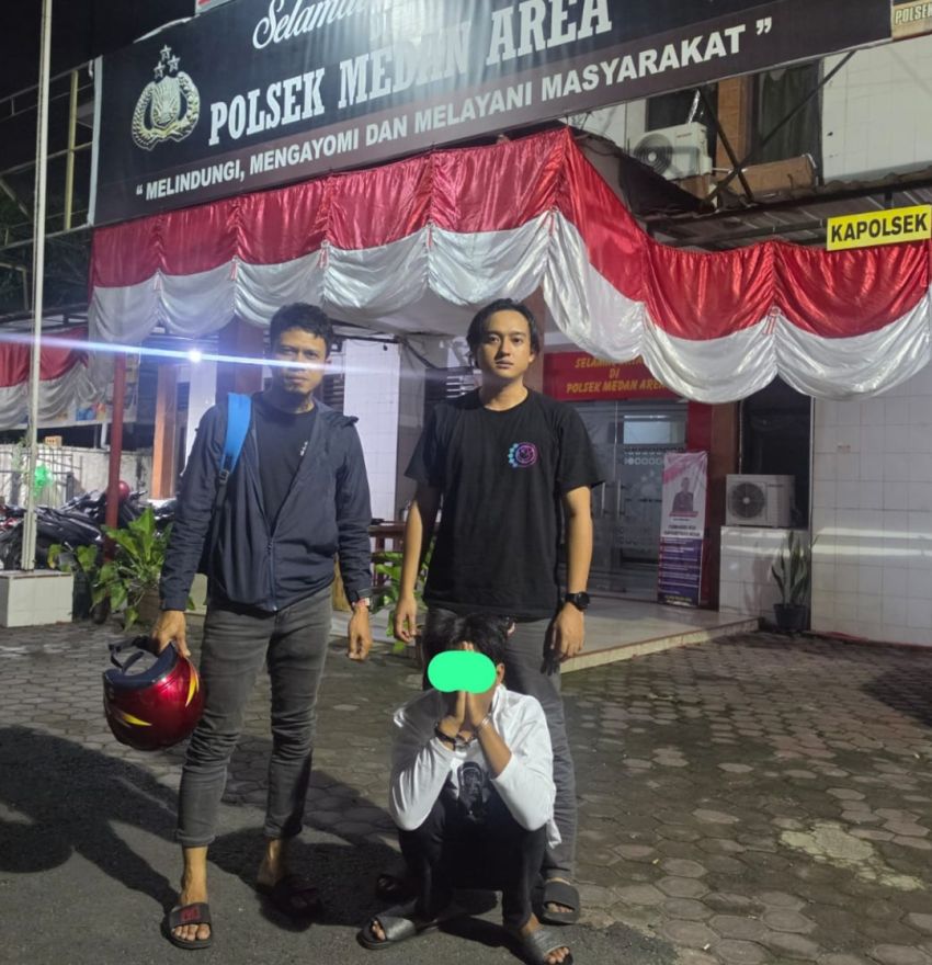 Polisi Tangkap Maling Motor Trail Viral Beraksi di 3 Wilkum