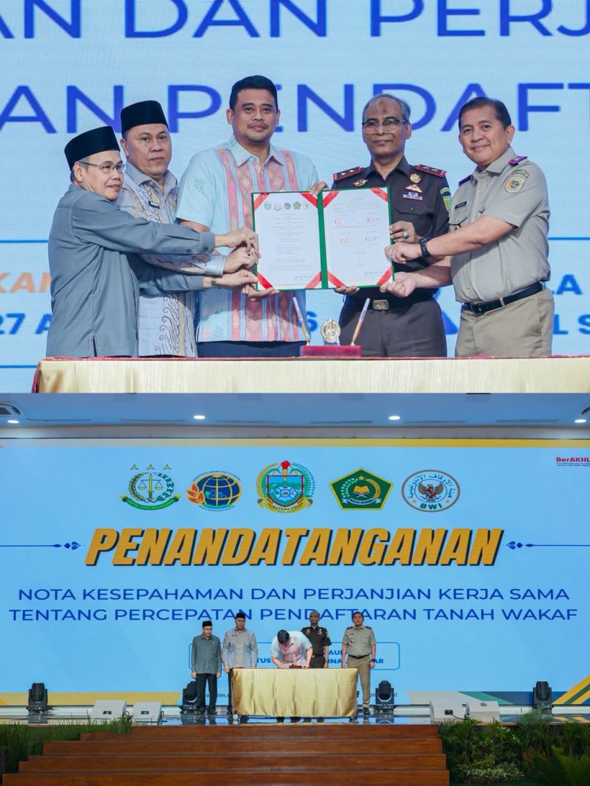 Pemprov Sumut Percepat Sertifikasi Tanah Wakaf, Dorong Pemanfaatan Produktif