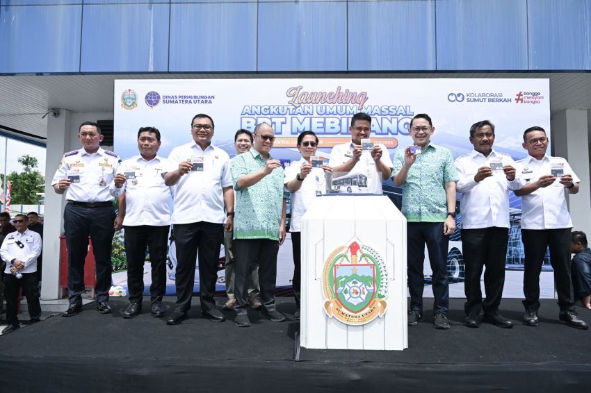 Bank Sumut Hadirkan Smartcash, Dukung Transformasi Digital Transportasi Publik BRT Mebidang