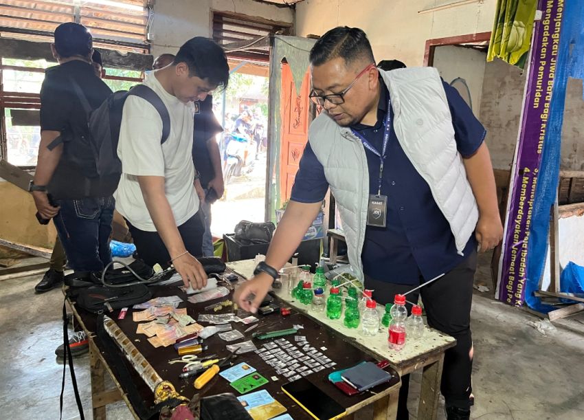 Rumah Jadi Kedok, Narkoba Jadi Bisnis "IRT" Bandar Narkoba Diciduk Sat Narkoba Polrestabes Medan